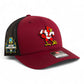 Louisville Cardinals Retro 2025 College World Series 3D Snapback Trucker Hat- Cardinal/ Black