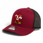 Louisville Cardinals Retro 3D Snapback Trucker Hat- Cardinal/ Black