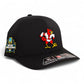 Louisville Cardinals Retro 2025 College World Series 3D Laser Perf R-Flex Cap- Black