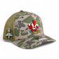 Louisville Cardinals Retro 2025 College World Series 3D Snapback Trucker Hat- Marsh Duck Camo/ Loden