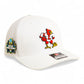 Louisville Cardinals Retro 2025 College World Series 3D Snapback Trucker Hat- White