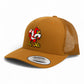 Louisville Cardinals Retro 3D YP Snapback Trucker Hat- Caramel