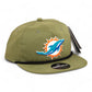 Miami Dolphins 3D Classic Rope Hat- Loden/ Black