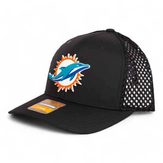 Miami Dolphins 3D Snapback Tilikum Trucker Hat- Black