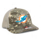 Miami Dolphins 3D Snapback Trucker Hat- Military Digital Camo