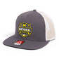 Michigan Wolverines 2026 Basketball National Champions 3D Wool Blend Flat Bill Hat- Charcoal/ White