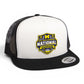 Michigan Wolverines 2026 Basketball National Champions 3D YP Snapback Flat Bill Trucker Hat- White/ Black