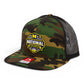 Michigan Wolverines 2026 Basketball National Champions 3D Wool Blend Flat Bill Hat- Army Camo/ Black