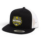 Michigan Wolverines 2026 Basketball National Champions 3D YP Snapback Flat Bill Trucker Hat- Black/ White