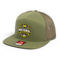 Michigan Wolverines 2026 Basketball National Champions 3D Snapback Seven-Panel Flat Bill Trucker Hat- Loden