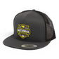 Michigan Wolverines 2026 Basketball National Champions 3D YP Snapback Flat Bill Trucker Hat- Charcoal/ Black