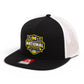Michigan Wolverines 2026 Basketball National Champions 3D Wool Blend Flat Bill Hat- Black/ White
