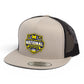 Michigan Wolverines 2026 Basketball National Champions 3D YP Snapback Flat Bill Trucker Hat- Silver/ Black