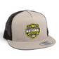 Michigan Wolverines 2026 Basketball National Champions 3D YP Snapback Flat Bill Trucker Hat- Silver/ Black