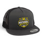 Michigan Wolverines 2026 Basketball National Champions 3D YP Snapback Flat Bill Trucker Hat- Charcoal/ Black