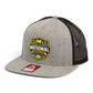 Michigan Wolverines 2026 Basketball National Champions 3D Wool Blend Flat Bill Hat- Heather Grey/ Black