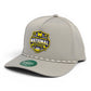 Michigan Wolverines 2026 Basketball National Champions 3D Snapback Rope Cap- Grey