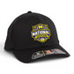 Michigan Wolverines 2026 Basketball National Champions 3D Laser Perf R-Flex Cap- Black