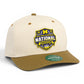 Michigan Wolverines 2026 Basketball National Champions 3D Snapback Twill Cap- Stone/ Brown