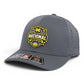 Michigan Wolverines 2026 Basketball National Champions 3D Laser Perf R-Flex Cap- Charcoal