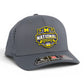 Michigan Wolverines 2026 Basketball National Champions 3D Laser Perf R-Flex Cap- Charcoal