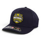 Michigan Wolverines 2026 Basketball National Champions 3D Laser Perf R-Flex Cap- Navy