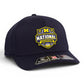 Michigan Wolverines 2026 Basketball National Champions 3D Laser Perf R-Flex Cap- Navy