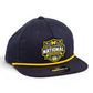 Michigan Wolverines 2026 Basketball National Champions 3D Rope Hat- Navy/ Gold