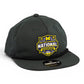 Michigan Wolverines 2026 Basketball National Champions 3D Classic Rope Hat- Charcoal/ Black