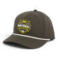 Michigan Wolverines 2026 Basketball National Champions 3D Five Panel Classic Rope Hat- Olive/ White