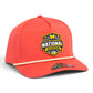 Michigan Wolverines 2026 Basketball National Champions 3D Weekender Rope Hat- Watermelon/ White