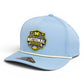 Michigan Wolverines 2026 Basketball National Champions 3D Weekender Rope Hat- Powder Blue/ White