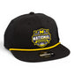 Michigan Wolverines 2026 Basketball National Champions 3D Classic Rope Hat- Black/ Yellow