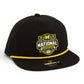 Michigan Wolverines 2026 Basketball National Champions 3D Perforated Rope Hat- Black/ Yellow