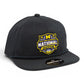 Michigan Wolverines 2026 Basketball National Champions 3D Classic Rope Hat- Charcoal