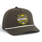 Michigan Wolverines 2026 Basketball National Champions 3D Five Panel Classic Rope Hat- Olive/ White