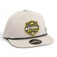 Michigan Wolverines 2026 Basketball National Champions 3D Perforated Rope Hat- Grey/ Charcoal