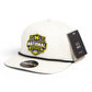 Michigan Wolverines 2026 Basketball National Champions 3D Perforated Rope Hat- White/ Black
