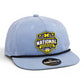 Michigan Wolverines 2026 Basketball National Champions 3D Perforated Rope Hat- Sky/ Black