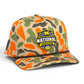Michigan Wolverines 2026 Basketball National Champions 3D Duck Camo Rope Hat- Blaze Camo