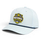 Michigan Wolverines 2026 Basketball National Champions 3D Five Panel Classic Rope Hat- Soft Blue/ Navy