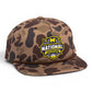 Michigan Wolverines 2026 Basketball National Champions 3D Umpqua Rope Hat- Bark Duck Camo/ Brown