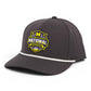 Michigan Wolverines 2026 Basketball National Champions 3D Five Panel Classic Rope Hat- Charcoal/ White