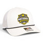 Michigan Wolverines 2026 Basketball National Champions 3D Snapback Trucker Rope Hat- White/ Black