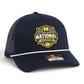 Michigan Wolverines 2026 Basketball National Champions 3D Snapback Trucker Rope Hat- Navy/ White