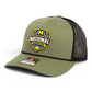 Michigan Wolverines 2026 Basketball National Champions 3D Snapback Trucker Rope Hat- Loden/ Black