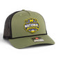 Michigan Wolverines 2026 Basketball National Champions 3D Snapback Trucker Rope Hat- Loden/ Black