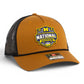 Michigan Wolverines 2026 Basketball National Champions 3D Snapback Trucker Rope Hat- Carmel/ Black
