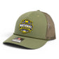 Michigan Wolverines 2026 Basketball National Champions 3D Snapback Trucker Rope Hat- Loden