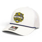Michigan Wolverines 2026 Basketball National Champions 3D Snapback Trucker Rope Hat- White/ Navy